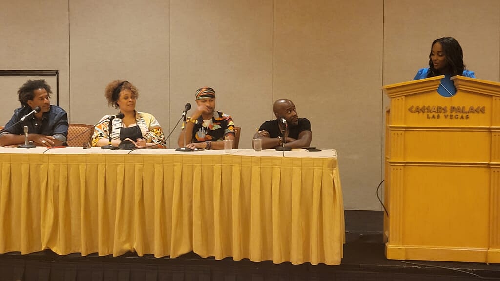 Toure, Maiysha Kai, Panama Jackson, Michael Harriot and Natasha S. Alford