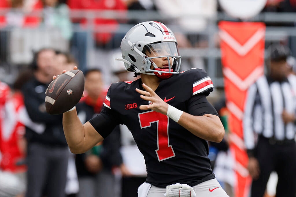 Ohio State quarterback C.J. Stroud