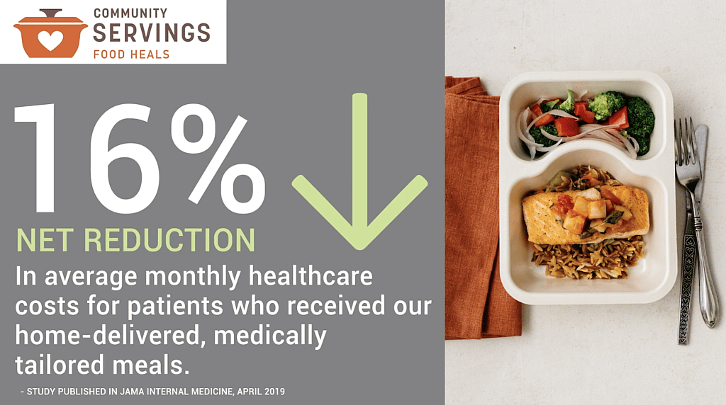 Community Servings - medically tailored meals