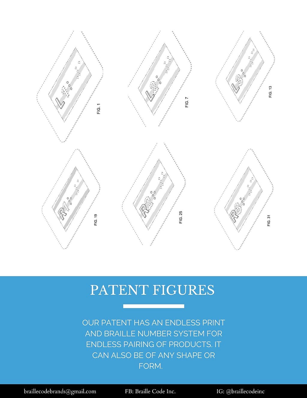 Gracie Benedith-Cane’s patent figures