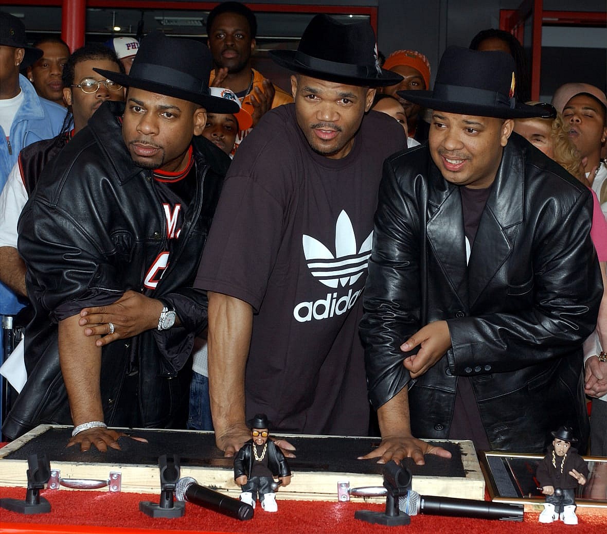 RUN-DMC Inducted Into Hollywood RockWalk