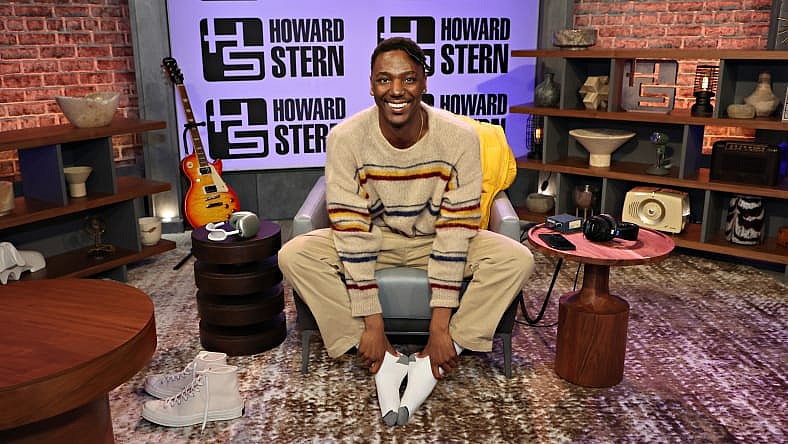 Jerrod Carmichael Visits SiriusXM's "The Howard Stern Show"