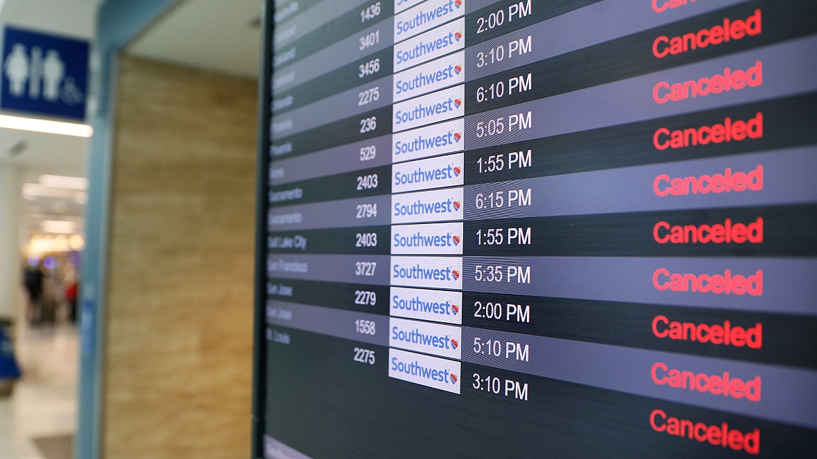 Southwest airlines, canceled flights, Pete Buttigieg, investigation theGrio.com