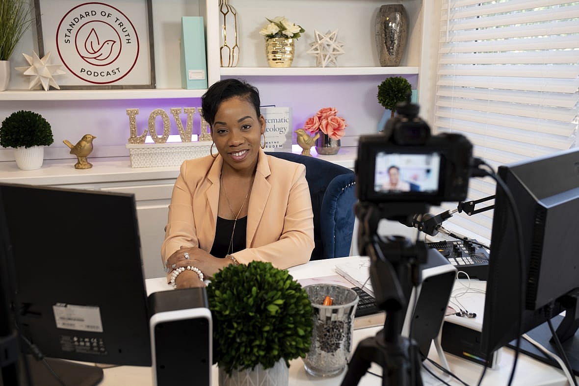 April Chapman, a small business owner