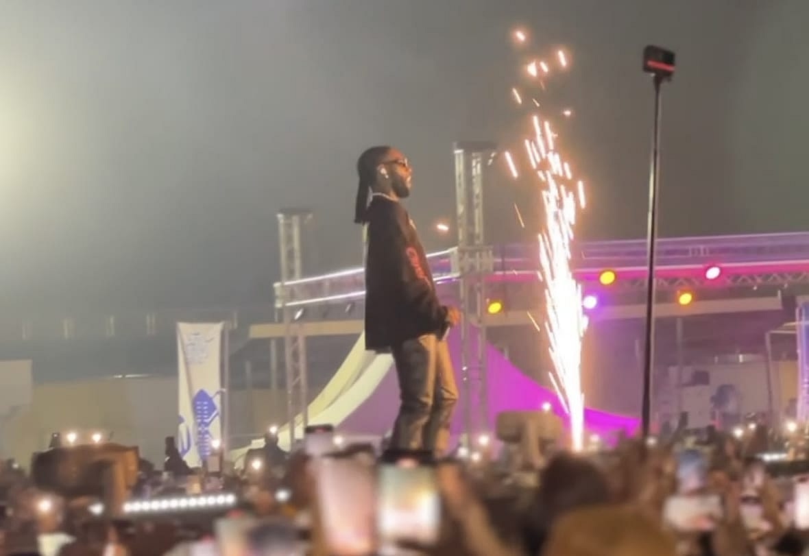 Nigerian singer Burna Boy