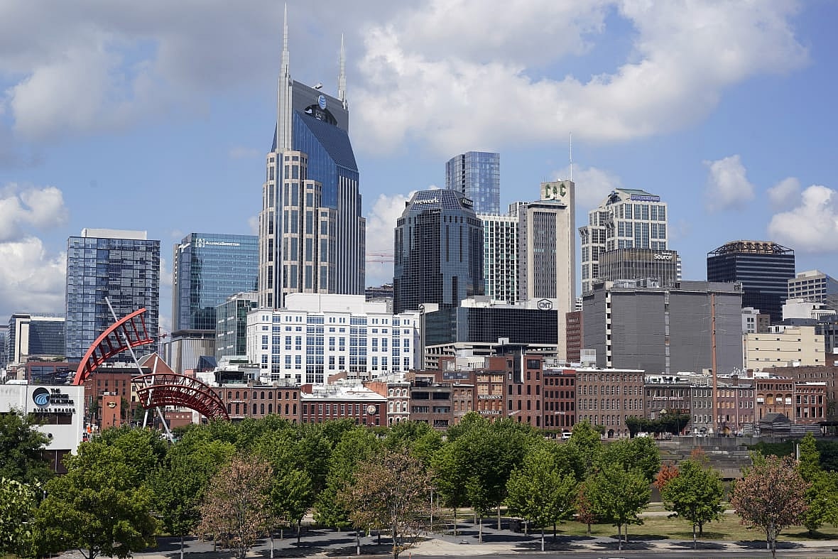 The Nashville, Tenn., skyline