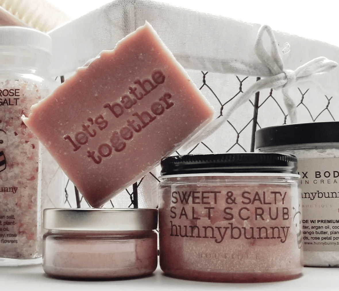 HunnyBunny Boutique bath products