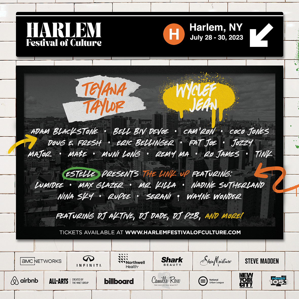 Poster for the Harlem Festival of Culture