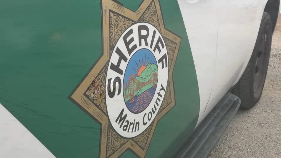Marin County Sheriff's vehicle