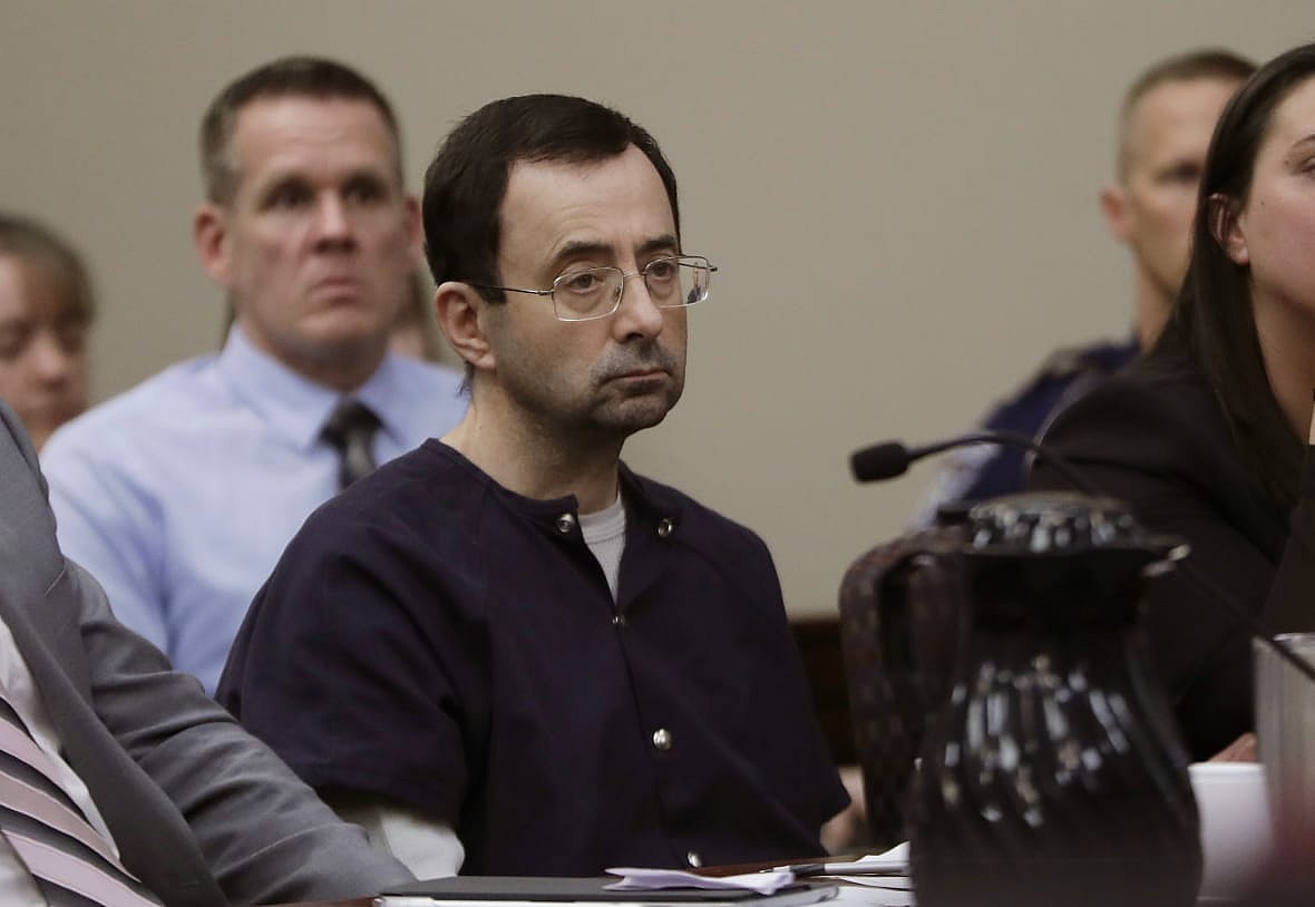 Former sports doctor Larry Nassar