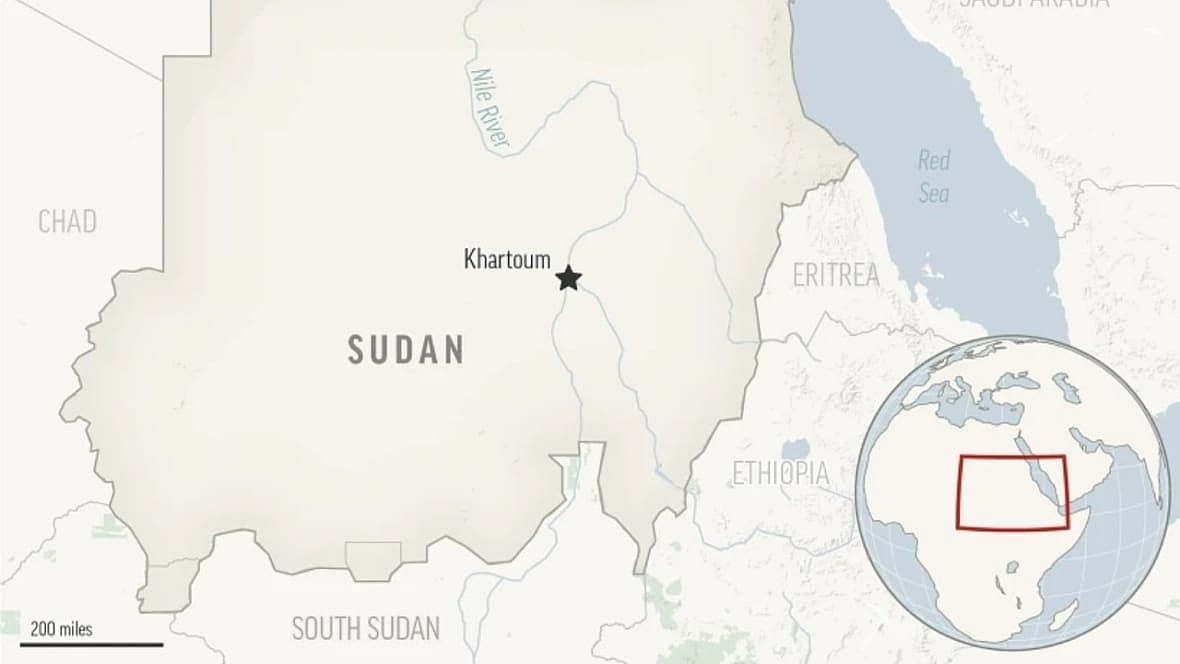 Map of Sudan