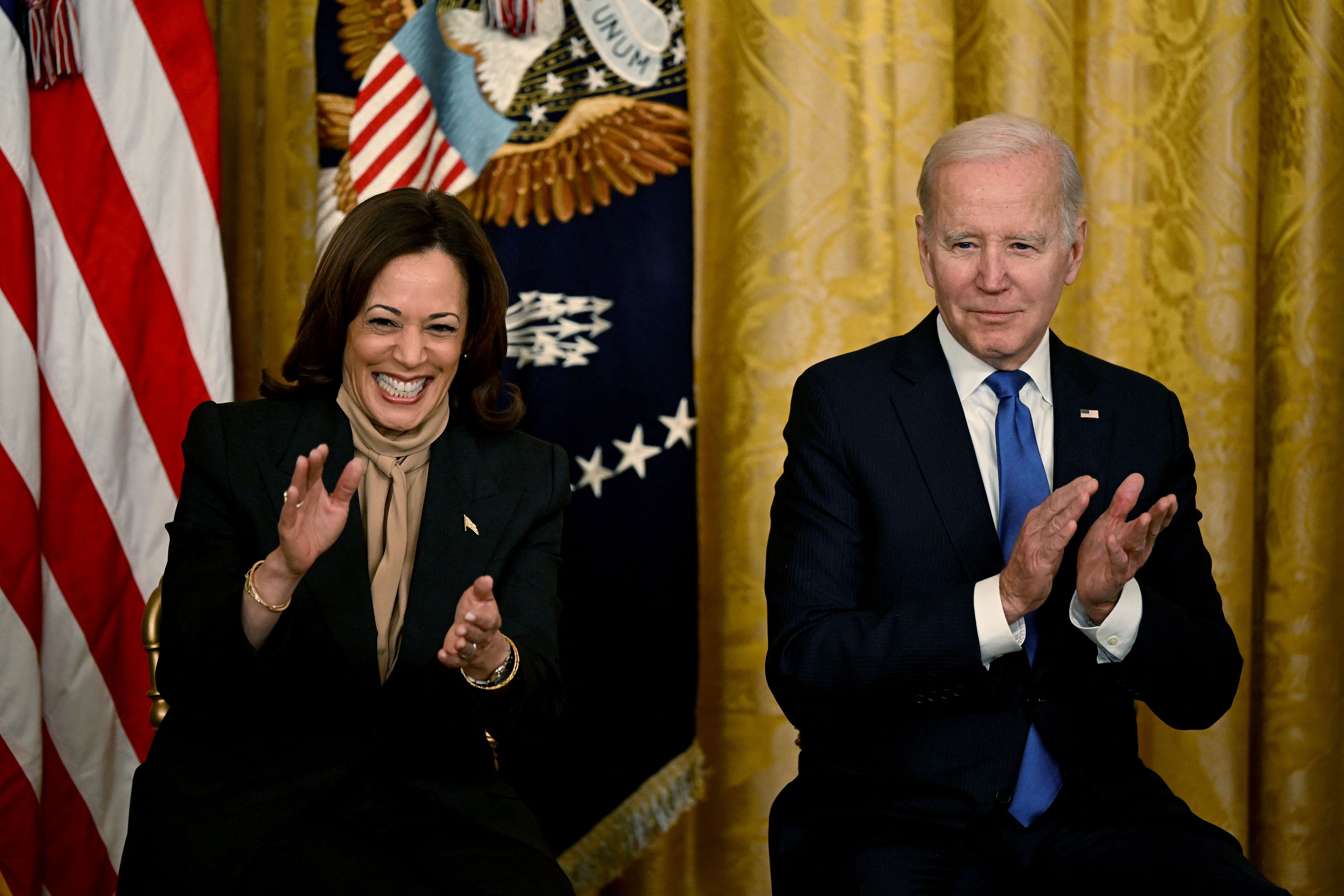 Vice President Kamala Harris and President Joe Biden