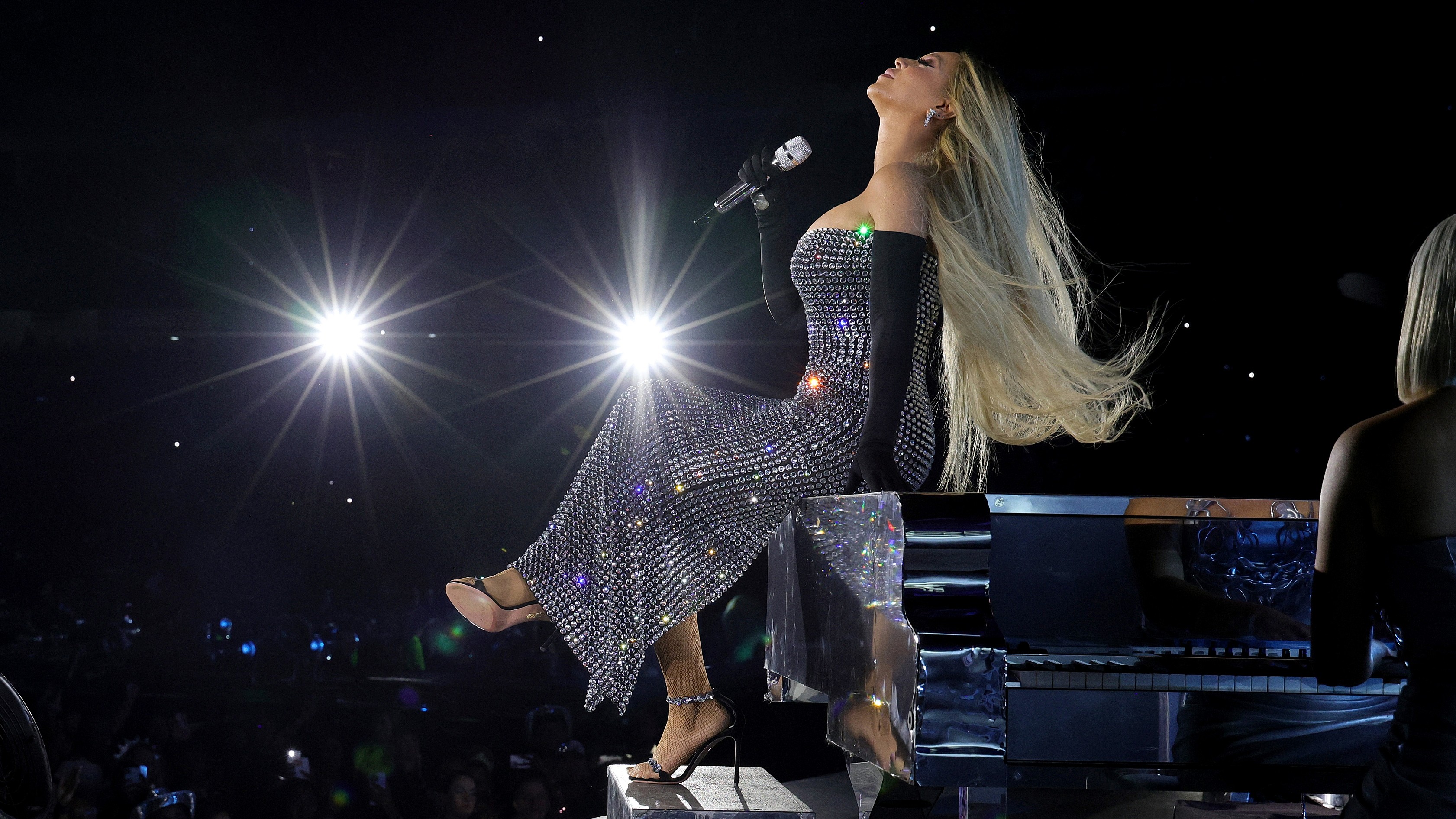 Singer Beyonce performs onstage