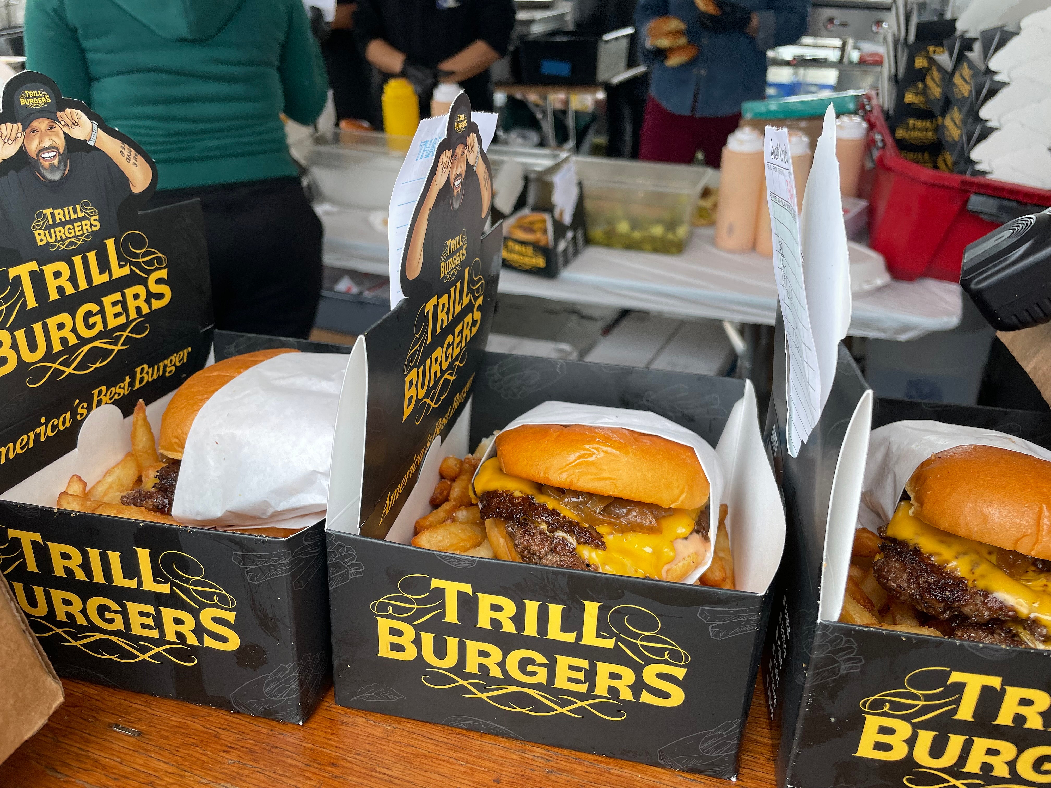 Trill Burgers, Honeyland Festival, Tabitha Brown, Marcus Samuelsson, Kelis, Mary J. Blige, Tems, Coco jones, Lucky Daye, Black foodies, Black chefs, Black festivals, Black food culture, Houston, theGrio.com