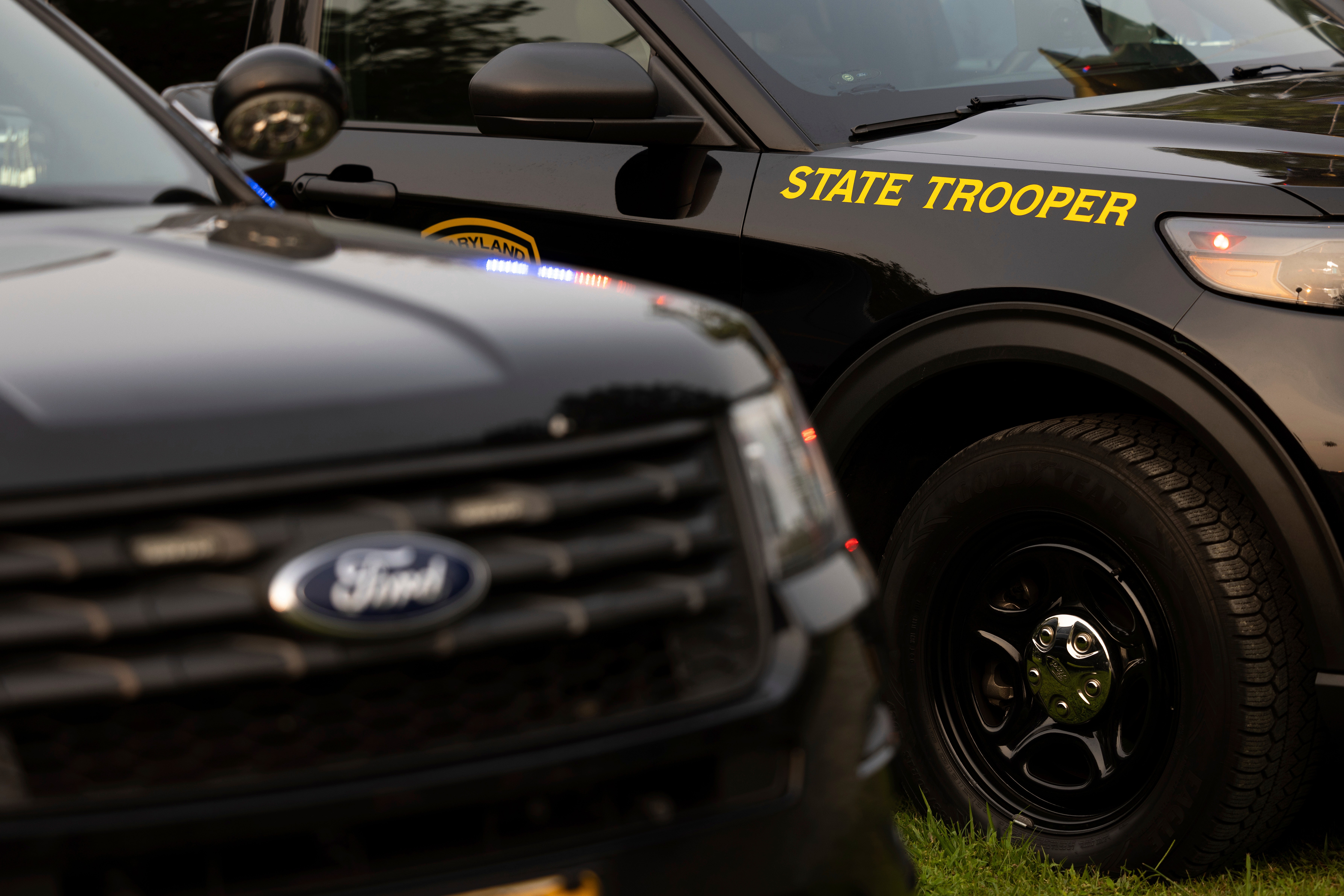 Maryland State Trooper cars