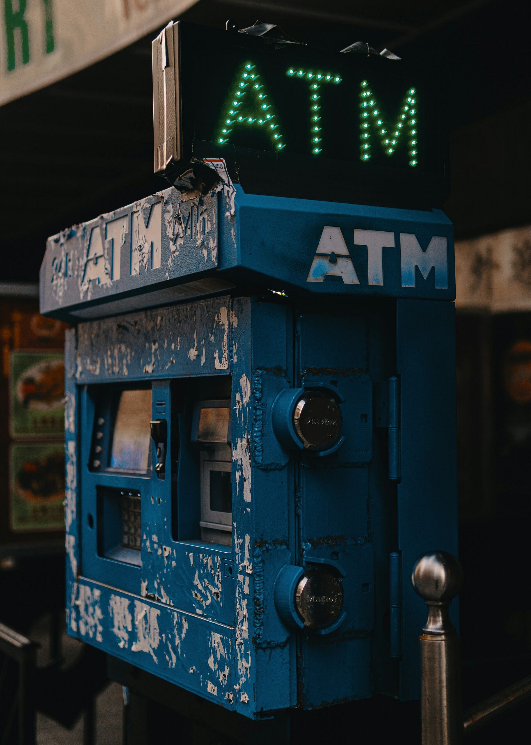 ATm ATM Machine, Cash Machine, thegrio.com Debit Card