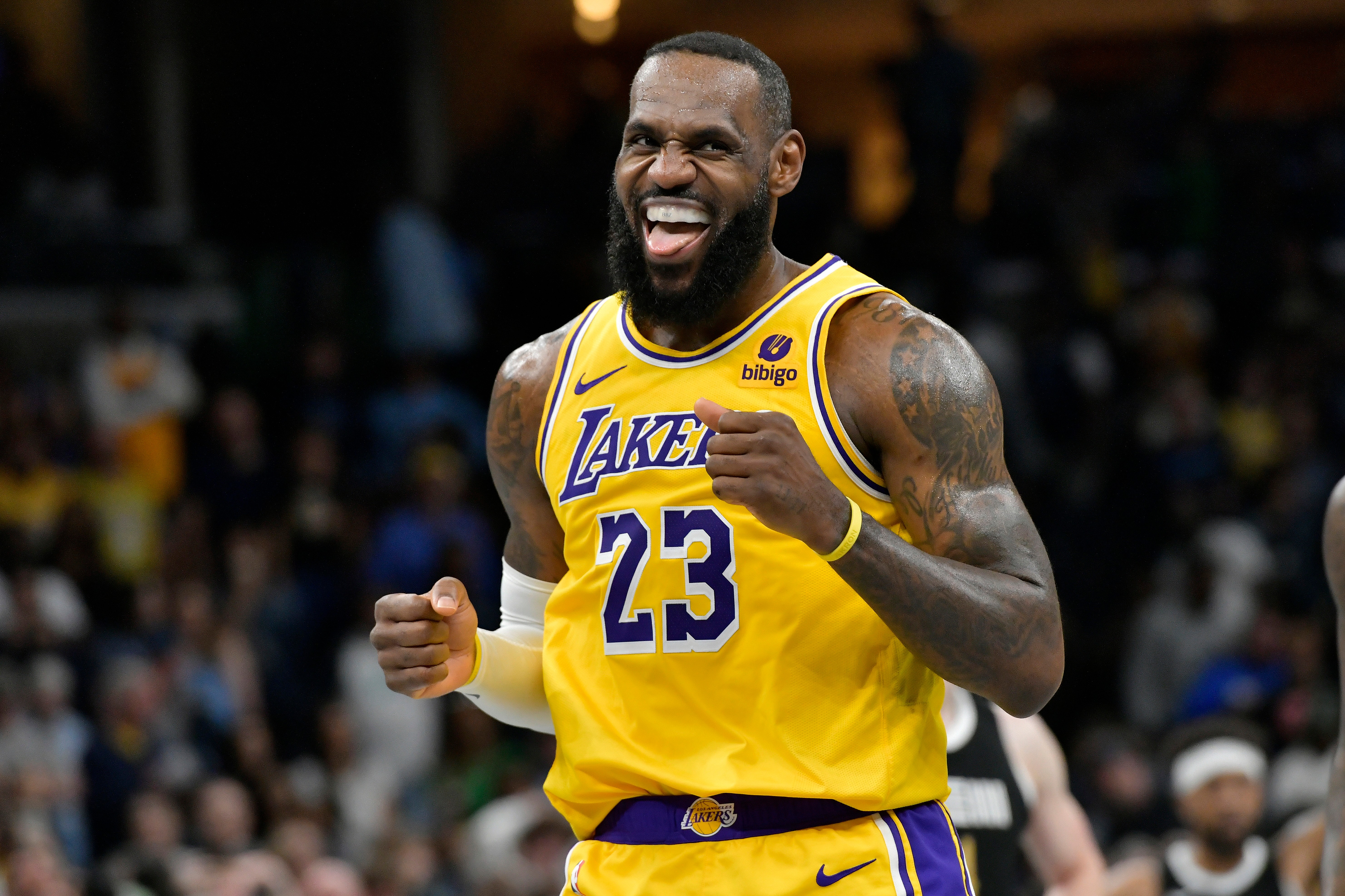 Los Angeles Lakers forward LeBron James