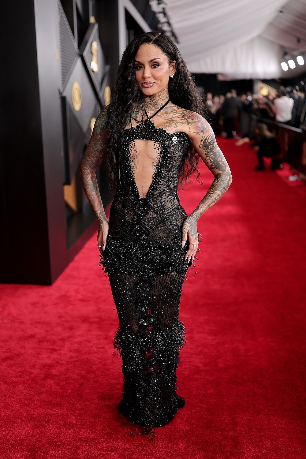 LOS ANGELES, CALIFORNIA - FEBRUARY 01: Kehlani attends the 68th GRAMMY Awards on February 01, 2026 in Los Angeles, California.