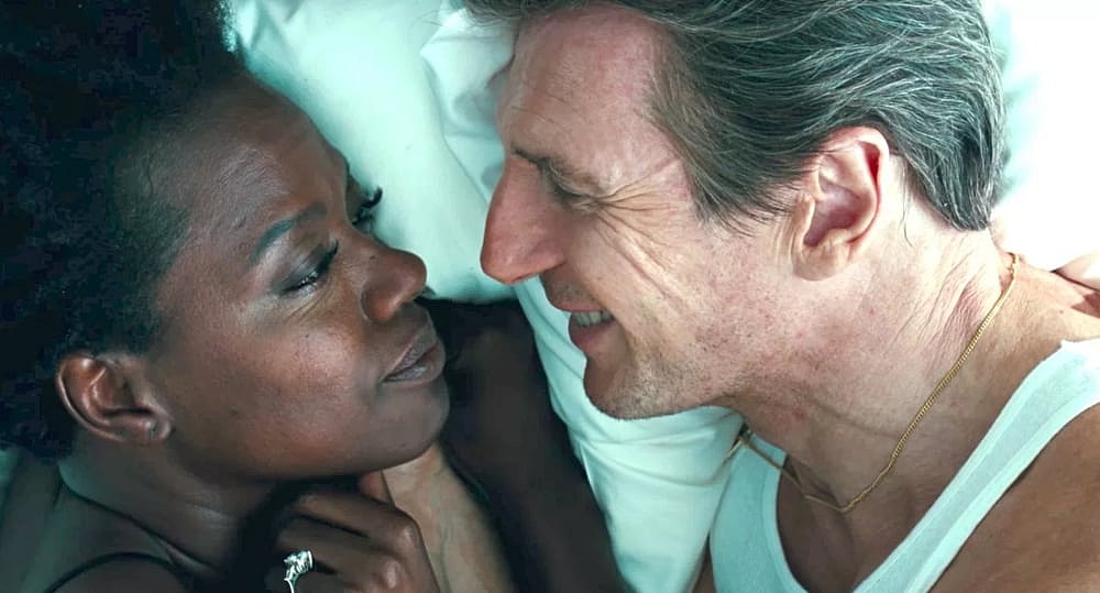 Viola Davis and Liam Neeson starred in Widows together. thegrio.com