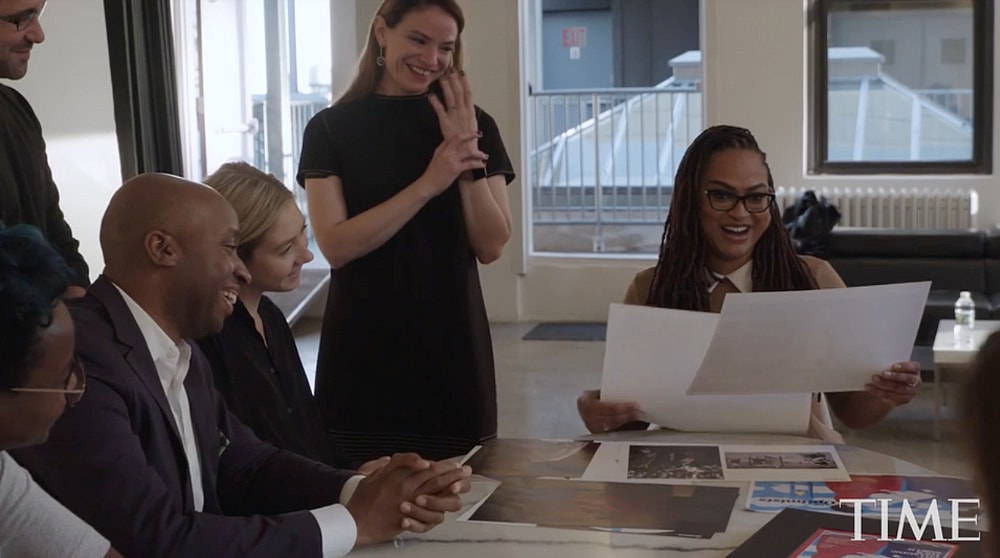 Ava DuVernay took the helm of Time magazine for the optimism issue. (Time)