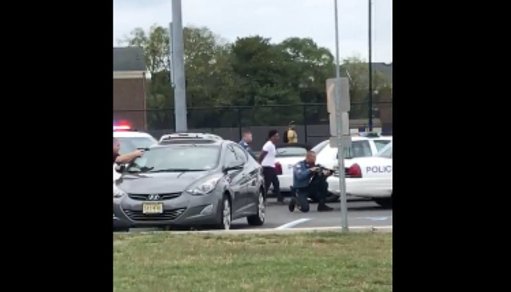 Altaif Hassan and Giavanna Roberson held at gunpoint by police at Rowan University