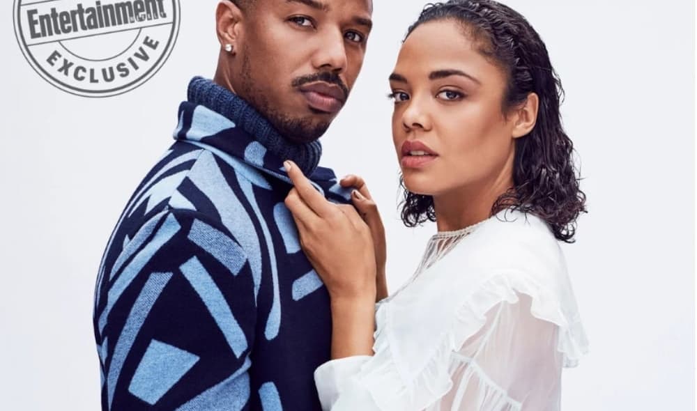 Michael B. Jordan and Tessa Thompson star on the cover of Entertainment Weekly. (EW.com) thegrio.com