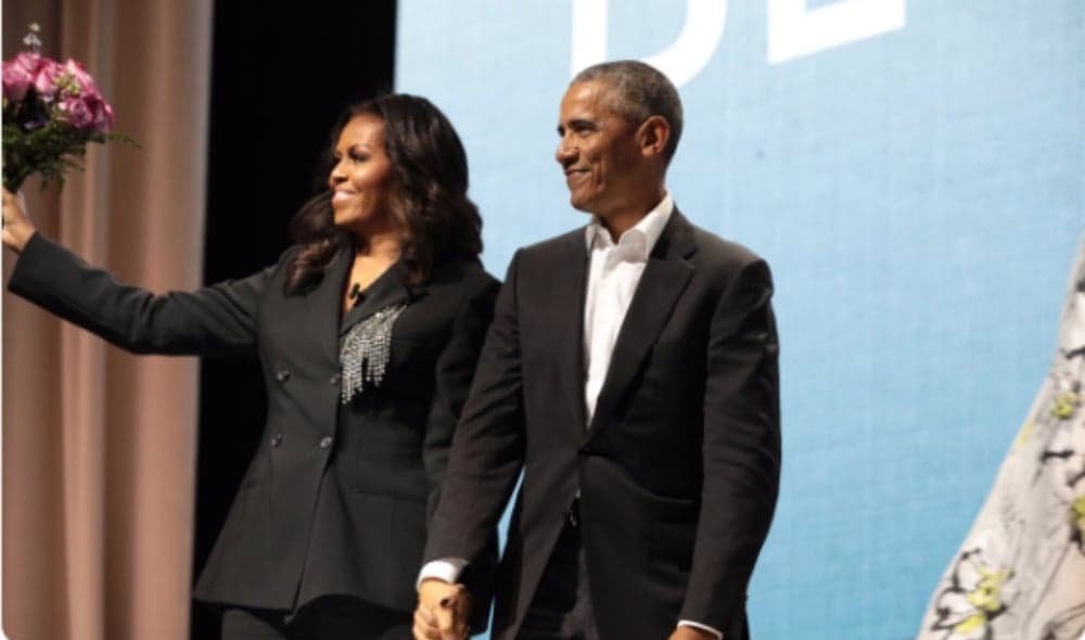 Michelle Obama and Barack Obama thegrio.com