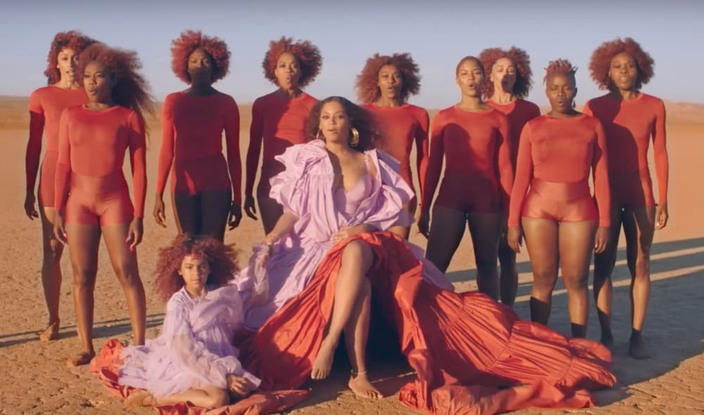 Beyonce releases new 'Spirit' video from Lion King soundtrack.