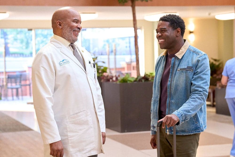 ST. DENIS MEDICAL -- "Nod and Agree" Episode 211 -- Pictured: Sam Richardson as Michael --