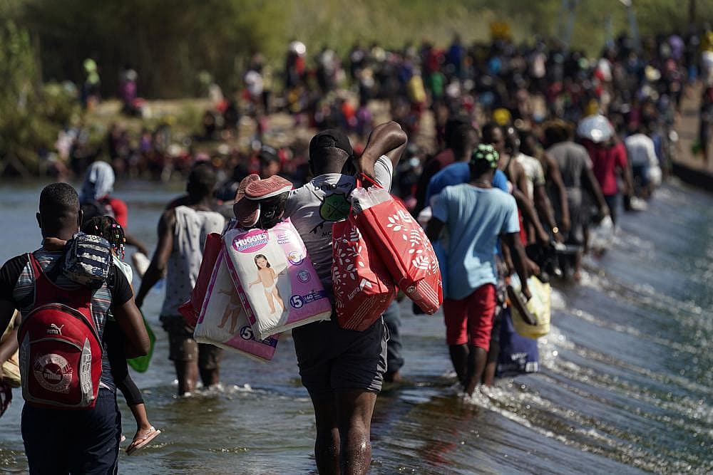 Haitian migrants U.S. - Mexico Border, theGrio.com
