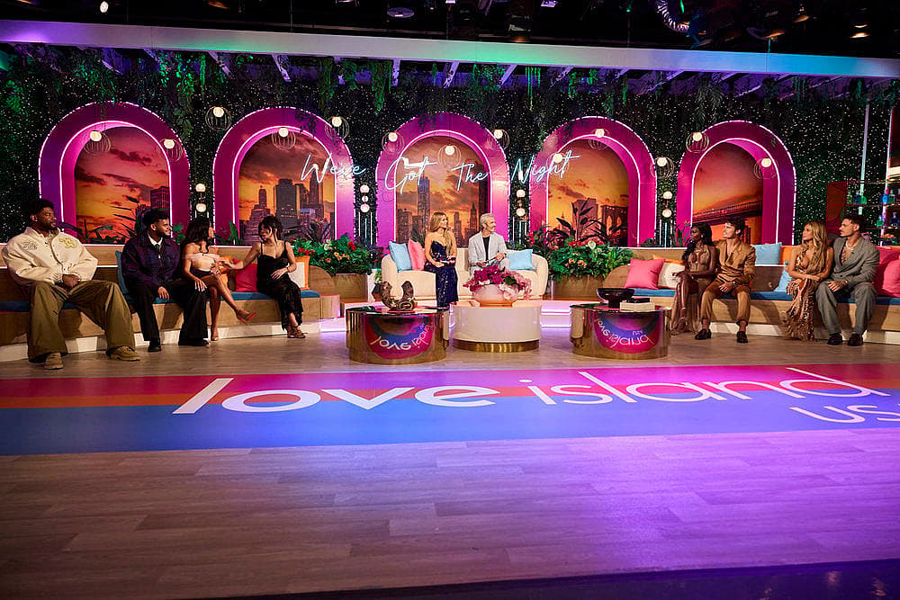 Love Island Season 7, Love Island Season 7 reunion, Love Island USA reunion, love island season 7 reunion, Huda Love island season 7, love island season 7 couples, relationship advice, Love Island USA lessons, Love Island season 7 accountability, Love Isalnd USA Amaya, Chelley Love Island, Huda Love Island, Ace Love Island, Jeremiah Love Island theGrio.com