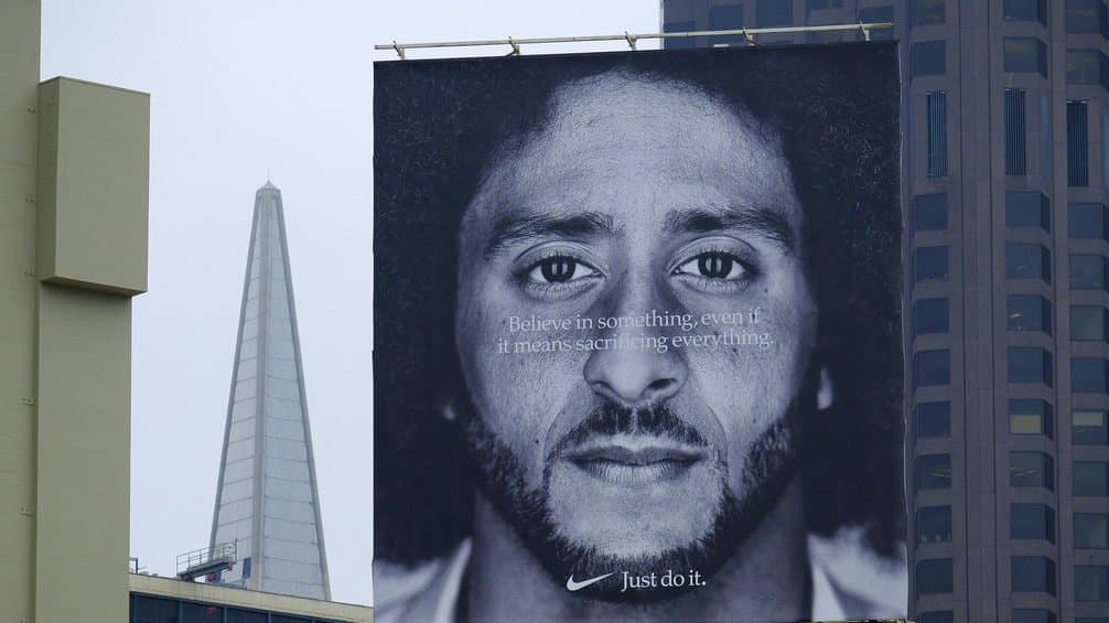 Colin Kaepernick Nike thegrio.com AP