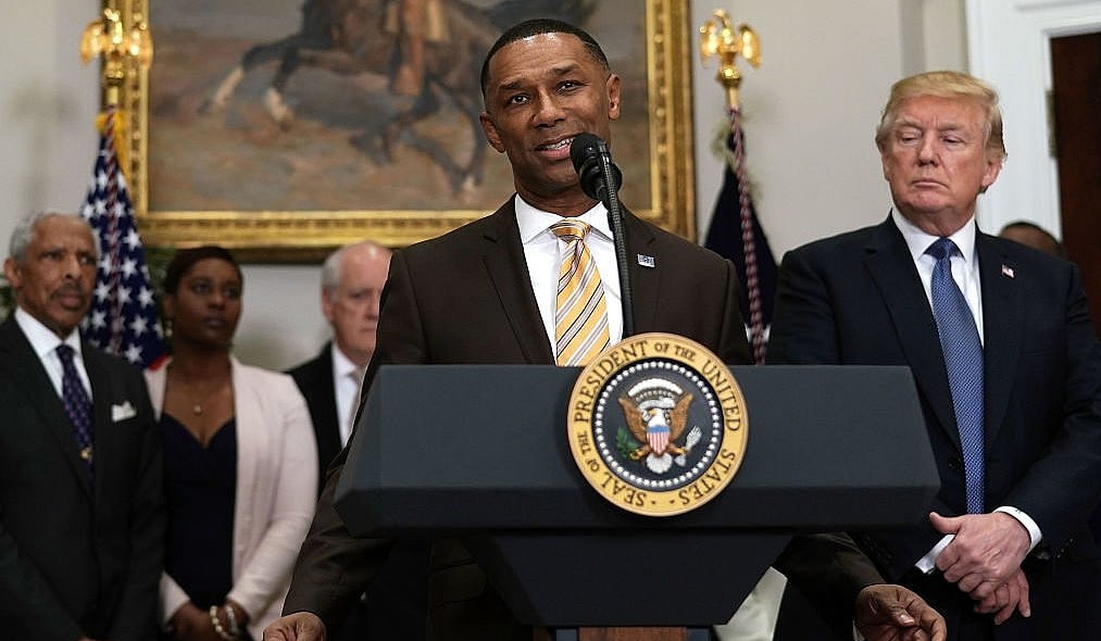 Johnny C. Taylor, Jr. Donald Trump