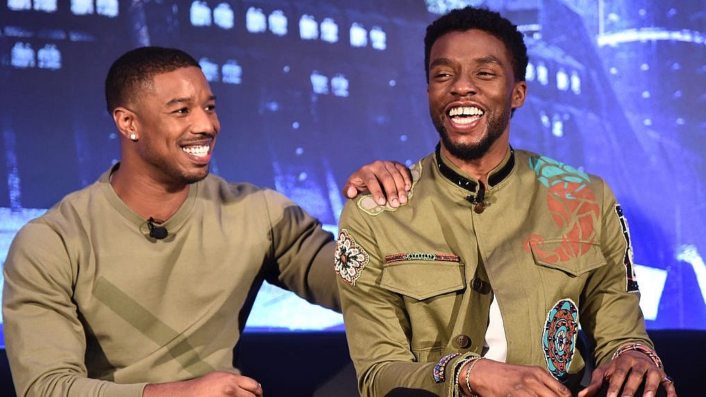 Michael b. jordan & Chadwick boseman