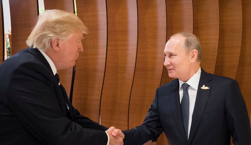 Donald Trump Vladmir Putin thegrio.com