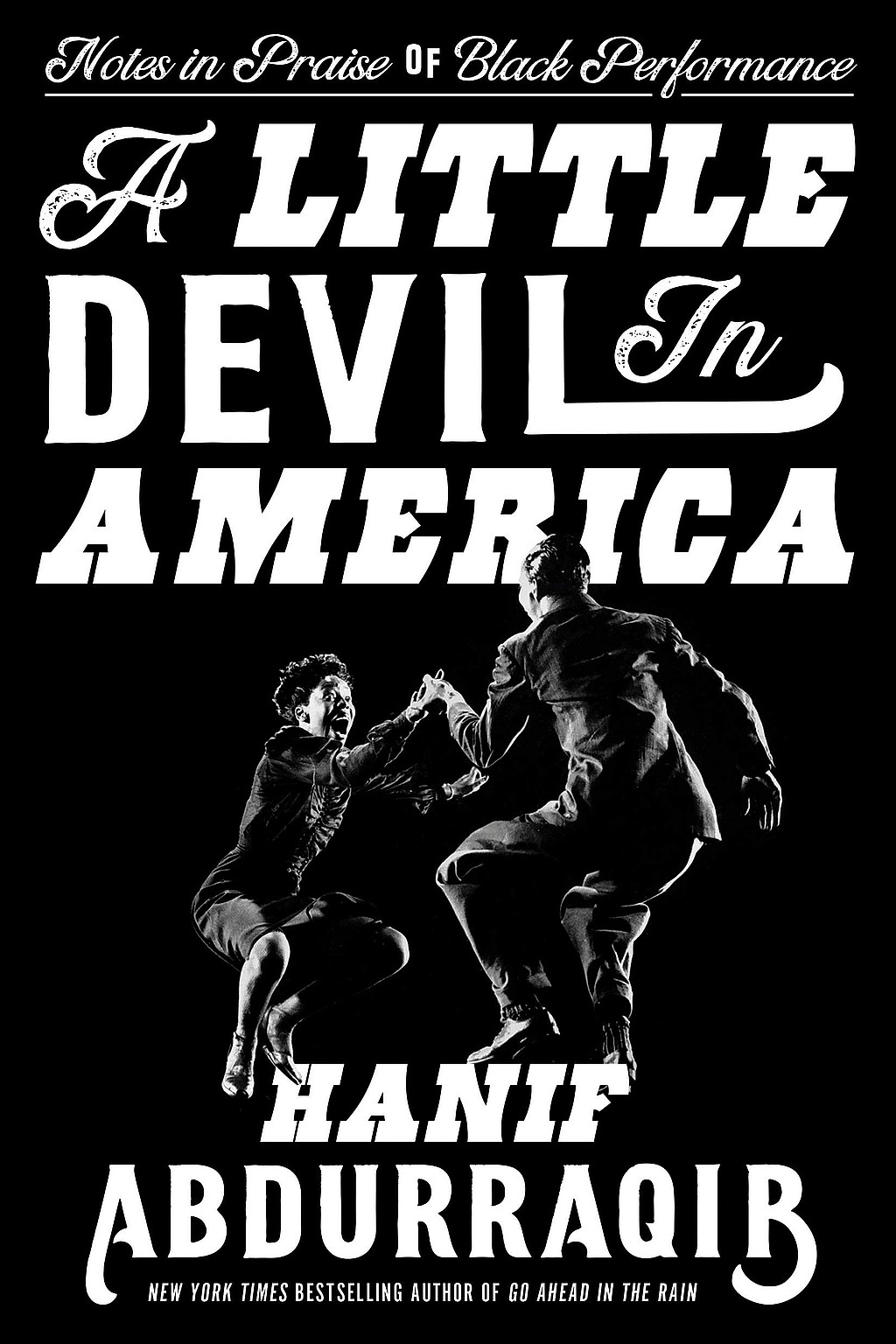 The cover of the book "A Little Devil in America" by Hanif Abdurraqib