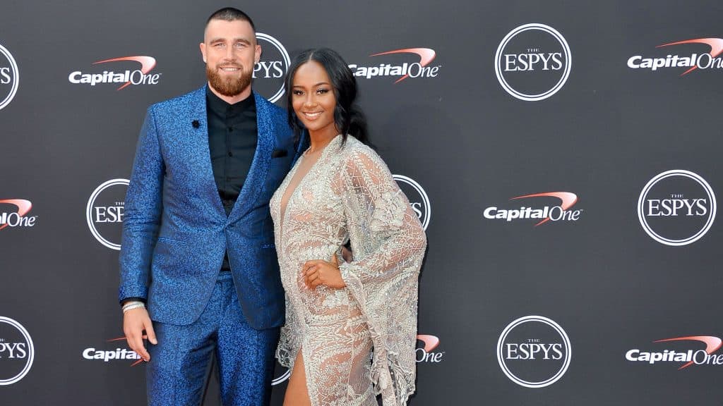 Kayla Nicole and Travis, Travis kelce ex-girlfriend, who is travis kelce dating? Who is Travis Kelce's ex? Kayla Nicole Travis Kelce, is Travis Kelce dating Taylor Swift? 
theGrio.com