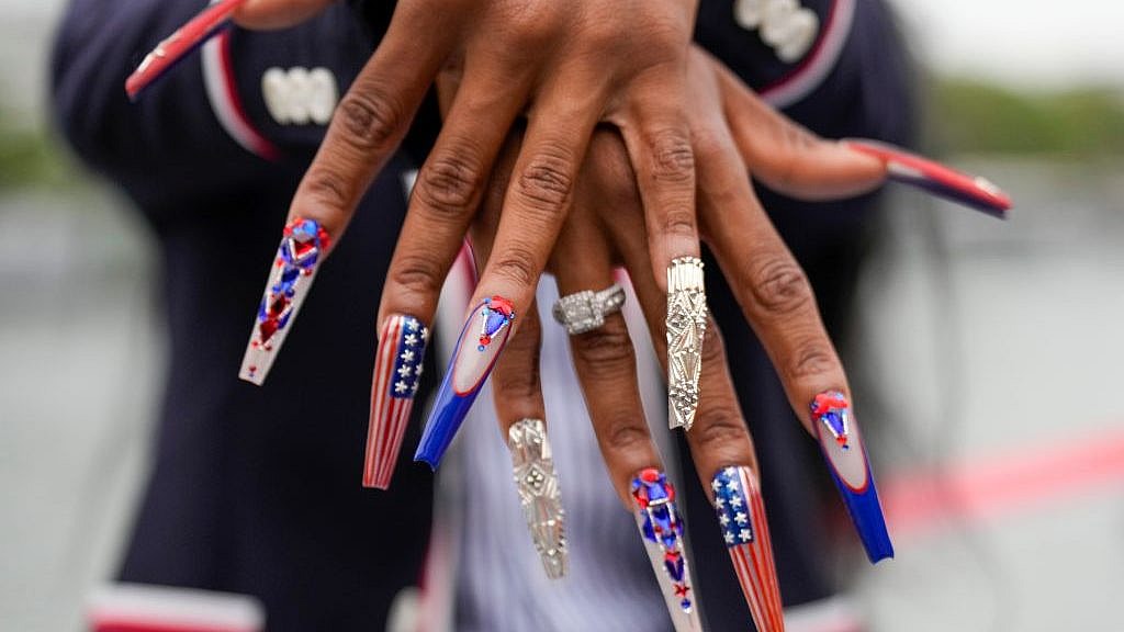 Sha'Carri Richardson, Sha'Carri Richardson's nails, Olympic manicures, Olympic nails, Black beauty, theGrio.com