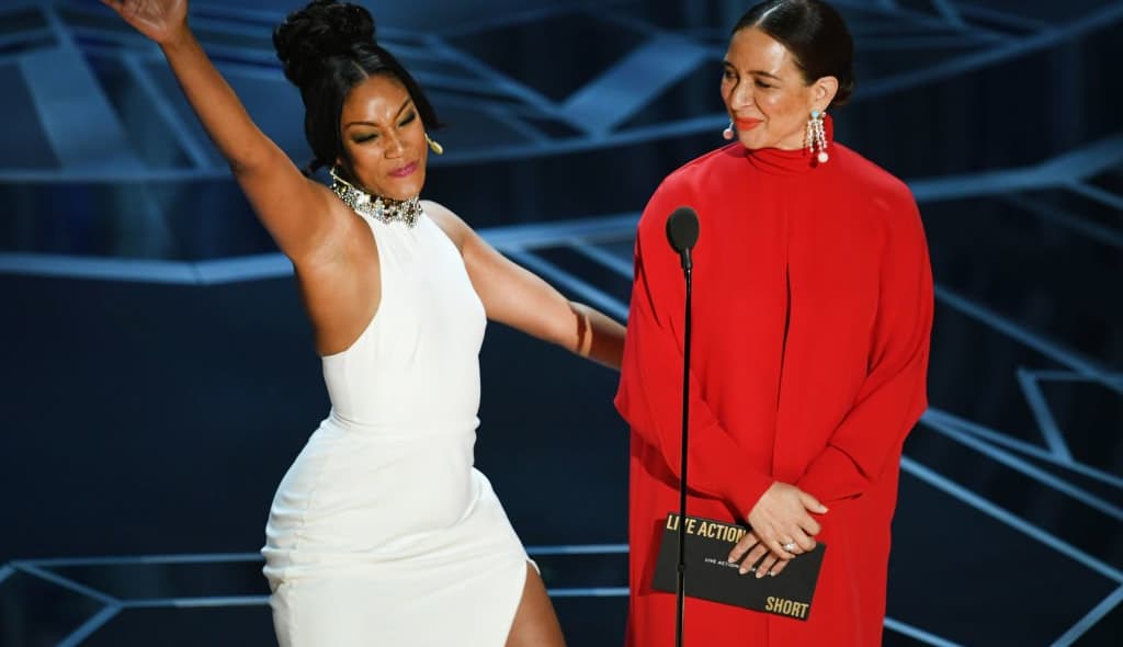 Tiffany Haddish and Maya Rudolph