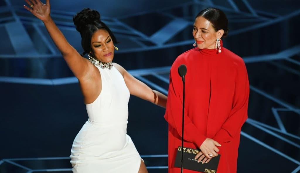 Tiffany Haddish and Maya Rudolph thegrio.com