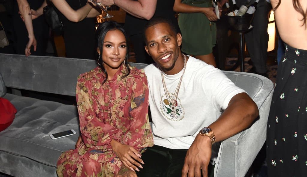 Victor Cruz and Karrueche Tran thegrio.com