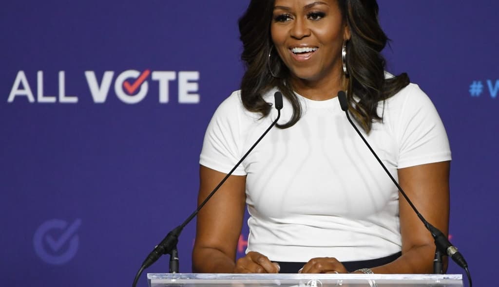 Michelle Obama voting, NBA, WNBA thegrio.com