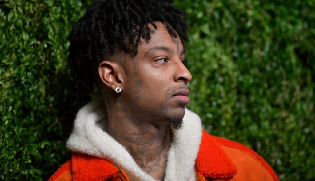 BROOKLYN, NY - NOVEMBER 05: 21 Savage attends the CFDA / Vogue Fashion Fund 15th Anniversary Event at Brooklyn Navy Yard on November 5, 2018 in Brooklyn, New York. (Photo by Roy Rochlin/Getty Images) thegrio.com