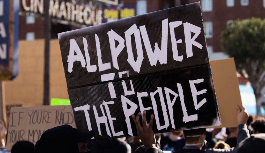 Black Lives Matter protest California