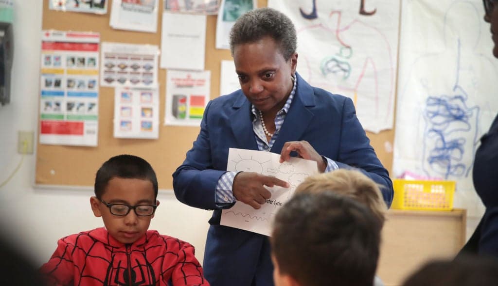 Chicago Public Schools Lori Lightfoot COVID-19 thegrio.com