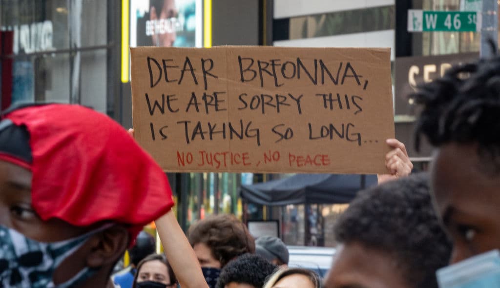 Breonna Taylor protest thegrio.com