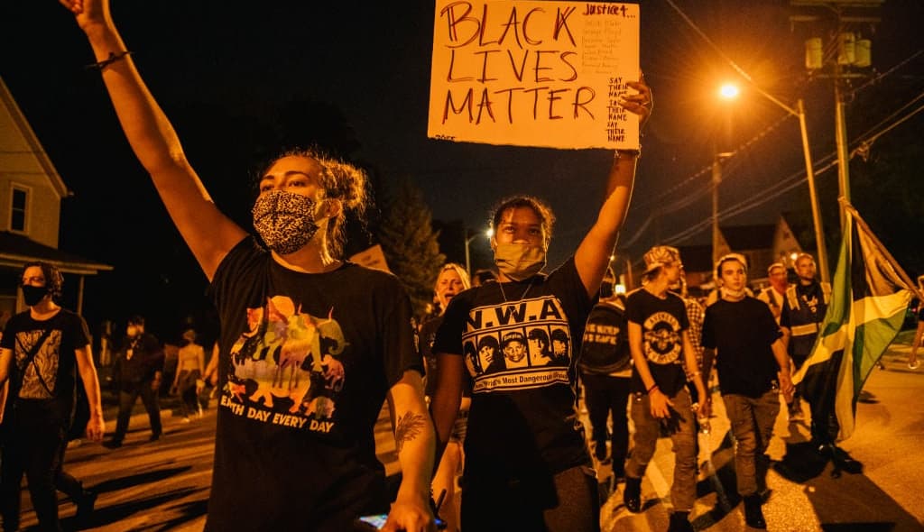Protests Erupt After Kenosha, WI Police Shoot Black Man 7 Times In The Back