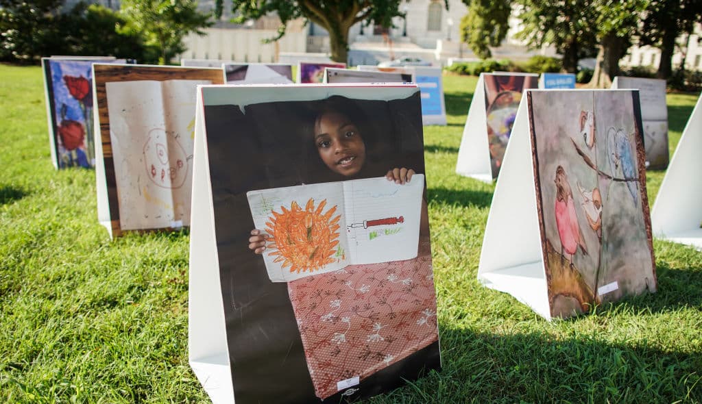 A Plea For Help, In Crayon: Children Ask Congress For COVID Relief