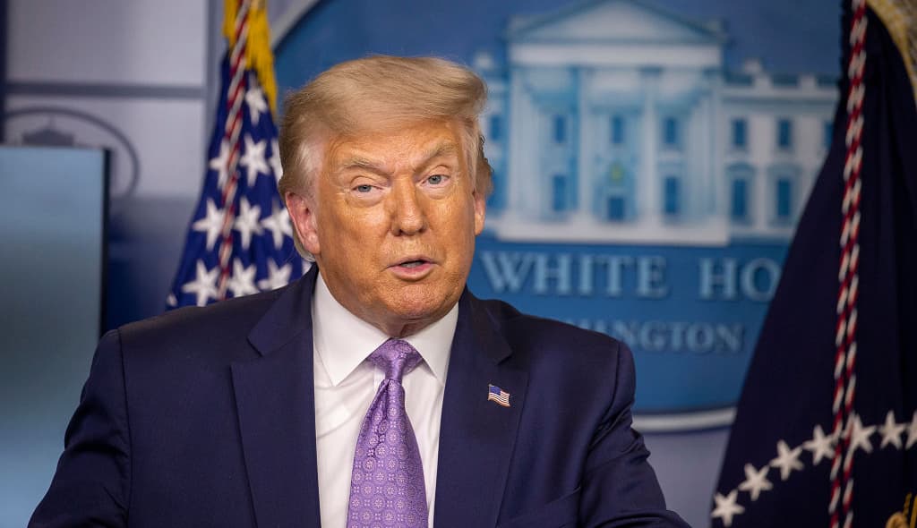 President Trump Holds News Conference At White House
