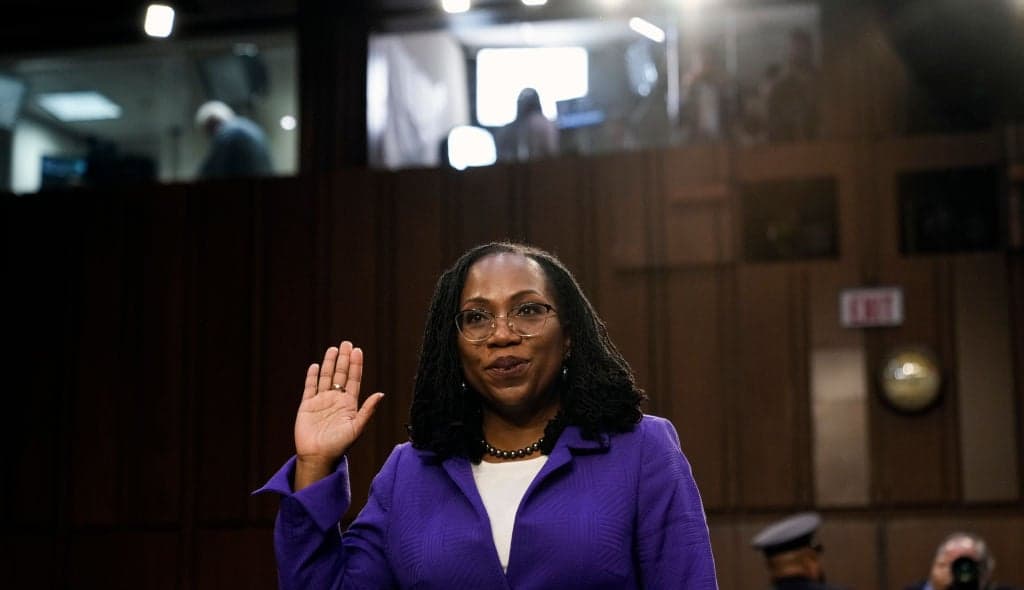 Supreme Court Judge Ketanji Brown Jackson is sworn in